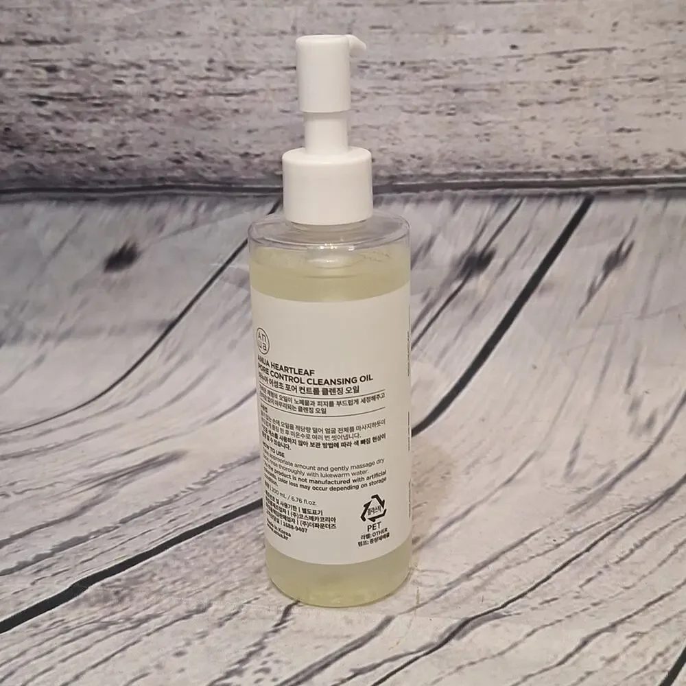 Anua Heartleaf Pore Control Cleansing Oil 1200m./6.76fl oz K-Beauty Face Cleanse
